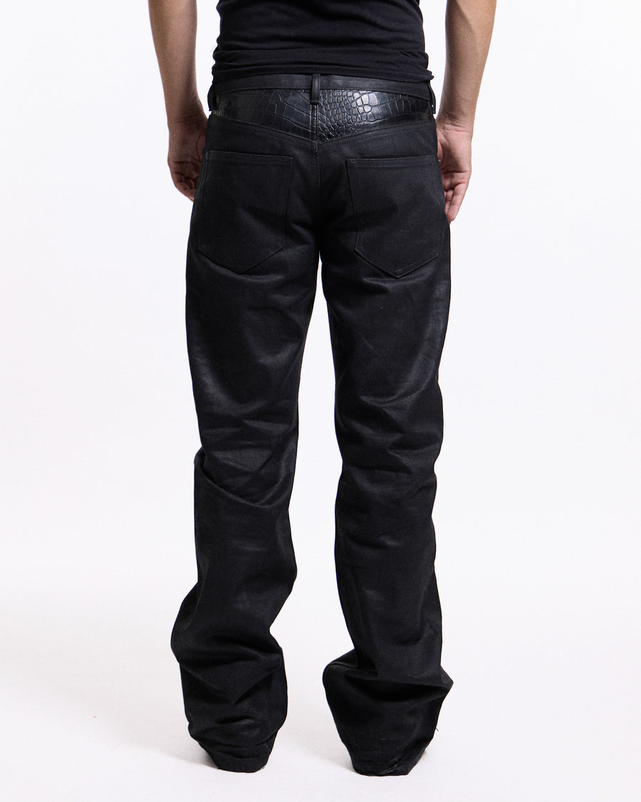 'Jäger' Waxed Bootcut